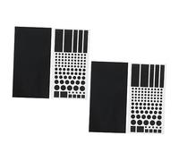 Operitacx 4 Hojas Pegatinas Adhesivas Reguladoras de Luz LED Autoadhesivas para Oscurecer Luces LED Router TV y Dispositivos Atenuación para Hogar Oficina y Guardería