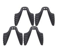 Operitacx 4 Piezas Almohadillas Nasales para Prevenir Molestias Negras de Silicona Antideslizantes y Cómodas y Evitar Que Se Resbalen Monturas para Gafas Deportivas