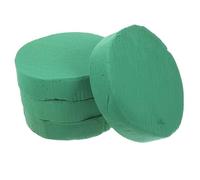 Operitacx 4 piezas Bloques Redondos Barro Floral para Flores Soporte Estable para Arreglos Suministros para Decoración de Centros Económicos y Mesas