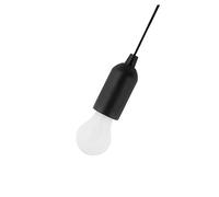 Operitacx 4 Piezas Bombillas LED Colgantes con Tirador Portátil Luz Blanca Fría sin Batería para Interiores como Armarios Camping y Garajes Duradero y Fácil Instalación