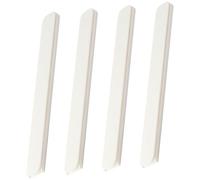 Operitacx 4 Piezas Guías para Muebles Rieles Deslizantes de Montaje Inferior para Resistentes Ruido para Armarios y Almacenamiento Cocina y Dormitorio