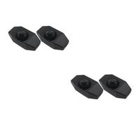 Operitacx 4 Piezas Regulador de Intensidad para Luces LED de Interruptor de Atenuación de Brillo para Lámparas y Bombillas Control de Temperatura y Voltaje Color Negro