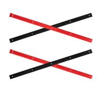 Operitacx 4 Piezas Rieles de Patineta de Plástico Resistentes al Desgaste | Accesorios Anticolisión, Diseño Protector para Uso Diario, Instalación Fácil, Compatibles Tabla y Patines