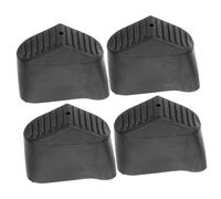 Operitacx 4 piezas Tacos de Goma Antideslizantes para Patas de Escaleras de Cubiertas Resistentes y Duraderas Protegen y Evitan Deslizamientos Escaleras Domésticas