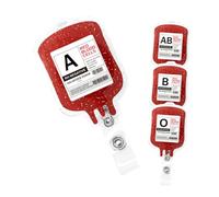 Operitacx 4 Piezas Unidades de Porta Insignias Retráctiles con Clip de Diseño Acrílico para Estudiantes de Enfermería Médicos y Personal Sanitario Hospitales y Oficinas