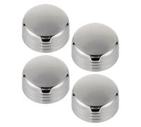 Operitacx 4 Tapas de Repuesto para Coctelera de Acero Inoxidable con Boquilla de 4,2cm, Capacidad 550ml, Sello Profesional y Aptas para Lavavajillas en Bares y Fiestas