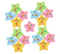 Operitacx 40 piezas Fichas de Recompensa Forma de Estrella para Tokens de Plástico Prácticos para Aulas de Comportamiento y Logros