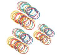 Operitacx 400 piezas Bandas Elásticas de Goma de Colores Mult Reutilizables para Oficina Escuela Taller Organización Flexible y Resistente