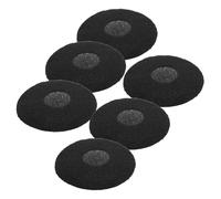 Operitacx 400piezas De Esponja Para Micrófono Desechable Funda Protectora Prueba De Viento Suministro De Micrófono Accesorio Para Transmisión Paquete De Unidades