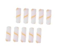 Operitacx 48 piezas Rodillos de Pintura Mini de Recambios de Fundas para Rodillo Paquete para Áreas Pequeñas y Pintura Suave Interiores como Cocina y Dormitorio