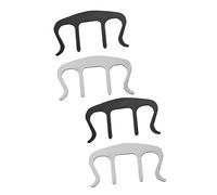 Operitacx 4piezas Clip Musical Metálico Para Sostenimiento De Partituras y Documentos Fijación Segura y Duradera Para Músicos Estudiantes y Lectores