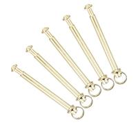 Operitacx 5 Juegos Remaches de Eje y Accesorios para Reparation de Abanicos Plegables Kit de de Bricolaje para Fans Color Dorado Instalación y Uso