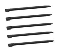 Operitacx 5 Lápices Ópticos Portátiles de Plástico Negro para Pantallas Táctiles Compatibles con Tablets y Laptops, Ideales para Dibujar y Escribir con Precisión