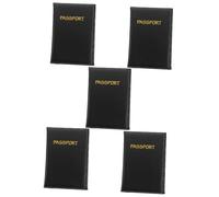 Operitacx 5 Uds Funda para Pasaporte Cartera para Pasaporte Organizador De Tarjetas Pasaportes Titular De Pasaporte Protector De Tarjetas Seguro Y Titular De Registro Funda para Pasaporte
