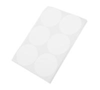Operitacx 50 Hojas Etiquetas Redondas Escritura Manual Pegatinas Autoadhesivas Resistente Adhesivo Fuerte para Organización Scrapbooking Preparación Comidas y Cajas Fácil Aplicación