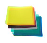 Operitacx 50 Hojas Papel de Celofán Translucido para Manualidades Infantiles Proyectos DIY Envoltura de Dulces y Decoración con Efectos de Luz