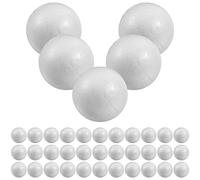 Operitacx 50 Uds. Decoración De Boda Artesanía De Modelado Bolas De Poliestireno Sólido Esferas Redondas Cosas De Bricolaje (Sólido 6Cm)