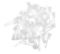 Operitacx 50 Unidades Varillas de Vidrio para Aceite Esencial de 3 Ml, Dispensador Preciso Diseño Octogonal, Material Vidrio y Plástico, Adecuado para Aromaterapia DIY y Viajes