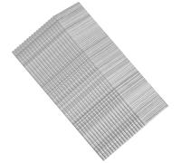Operitacx 5000 piezas Clavos Inoxidables para Grapadora Pulg Grapas para Muebles y Carpintería Resistentes para Bricolaje y Trabajo