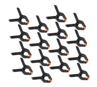 Operitacx 50piezas Clips de Fondo de Foto Abrazaderas para Telones de Fondo Soporte de Manualidades Resistentes de Plástico Kit de Abrazaderas para Equipos de Estudio y Fotografía