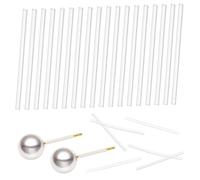 Operitacx 50piezas Protectores De Aretes De Silicona Hipoalergénica Fundas Protectoras Para Orejas Antipendientes Suaves y Transparentes Para Dormir y Ejercicios