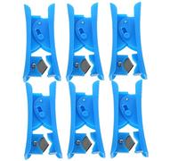 Operitacx 6 Piezas Cortatubos Profesional con Tijeras Cortadoras Resistentes para Tubos de Vinilo y Herramienta Portátil Segura para y Mecánicos