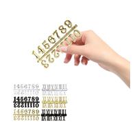 Operitacx 6 Piezas de Números para Reloj de Pared DIY en Plástico, Fácil de Usar y Almacenar, Ideales para Reloj de Pared Hecho a Mano