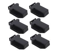 Operitacx 6 Piezas Magnetic Hidden Cabinet Door Catch Lock With Rebound Self Closing Mechanism For Kitchen Drawer Closure
