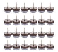 Operitacx 60 Piezas Almohadillas de Fieltro para Muebles de Antideslizantes para Patas de Sillas y Mesas Fáciles de Instalar Protección de para Oficina y Hogar