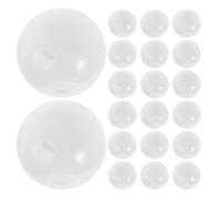 Operitacx 60 piezas de insertos para sonajeros de campana, accesorios de 28 mm para juguetes de bebé, campanas de mano y juguetes para cochecitos, mini núcleos de musicales de repuesto para