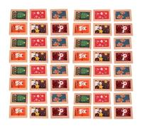 Operitacx 60 Piezas Mini Vintage Resin Picture Frames For DIY Christmas Decorations Tiny Photo Ornaments For Dollhouse Compact Holiday Crafting Accessories