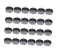 Operitacx 60 Piezas Protector Antideslizante de Muebles de Almohadillas de Fieltro con Clavos para Sillas y Mesas para de Madera y Ruido