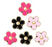 Operitacx 6piezas Clips Decorativos De Flores Para Ventilación De Automóviles De Difusor De Perfume Para Aire Acondicionado Adorno Creativo Para Salida De Aire Para Decorar El Interior Del