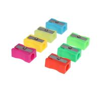 Operitacx 72 Piezas Mini Sacapuntas Plástico Colores Surtidos para Compacto Diseño Seguro y Fácil de Usar para Escuela y Oficina Color Aleatorio