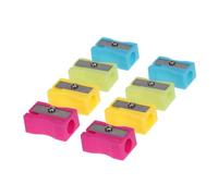 Operitacx 72 Piezas Sacapuntas de Plástico Mini Manual Sacapuntas Portátil Colorido para Estudiantes y Escolar Colores Aleatorios Color Aleatorio