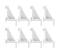 Operitacx 8 Piezas Clips de Plástico para Estantes de Frigorífico y Congelador, Soporte Ajustable para Almacenamiento, Accesorio Pequeño para Estantes de Refrigerador, Uso Doméstico