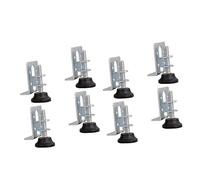 Operitacx 8 Piezas pies Ajustables Patas Regulables para Muebles Patas para Muebles Regulables Patas de los Muebles nivelador de Patas de gabinete nivelador de Patas de Muebles Nylon