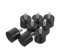 Operitacx 8 Piezas Pies Niveladores Ajustables con Base de Goma Antideslizante para Muebles de Protección y Estabilidad para Mesas Sillas y Armarios