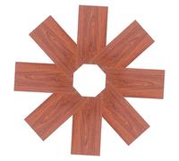 Operitacx 8 Piezas Vinilos autoadhesivos para Suelo Vinilo Autoadhesivo losetas Autoadhesivas Piso ser Adhesivo Impermeable para Suelos Pelar y Pegar Pegatinas para el Suelo. Light Brown
