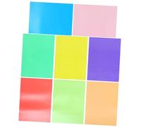 Operitacx 9 Hojas Papel Celofán Papel De Embalaje Hojas De Celofán De Colores Artesanías De Papel De Violonchelo Papel Para Envolver Dulces Hoja De Celofán Arcoiris Manual Niño