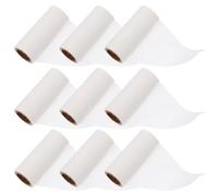 Operitacx 9 Recambios de Papel Adhesivo Color Blanco para Rodillo Quitapelusas, 30 Hojas por Recambio Adecuado para Viaje y Limpieza de Ropa y Bolsas