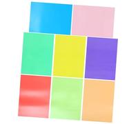 Operitacx 9hojas Confeti De Alas De Celofán De Colores De Papel Celofán Transparente Para Envolver Regalos Suministros Para Envolver y Hacer Mismo