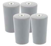 Operitacx Accesorios Seguros 4 Topes de Plástico y Aleación de Aluminio para Reparación y Reemplazo para Persianas Enrollables en Cortinas de Ventana