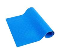 Operitacx Alfombra Elevada Antideslizante para Escalera de Piscina de PVC Azul, Protectora y Antideslizante para Suelo