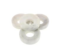 Operitacx Almohadilla Aislante de Jade para Terapia de Calor 4 Piezas para Moxibustión, Base Resistente al Calor y Antideslizante en Entornos de Spa y Relajación