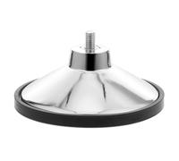 Operitacx Almohadilla Ajustable para Patas de Mesa Base de Metal para Elevación y Protección del Suelo Antideslizante y Resistente la Humedad Compatible con Muebles de Hogar