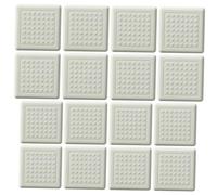 Operitacx Almohadillas Autoadhesivas para Patas de Muebles 4cm y 3cm, Silicona de Color Claro Engrosada, Antideslizantes y Resistentes al Desgaste, Protectoras para Sillas y Mesas, 8