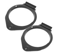 Operitacx Anillo Mejora Negro Altavoz Elevador de Plástico de Coche de Fácil Instalación la Experiencia de Audio para Vehículos en Montaje DIY
