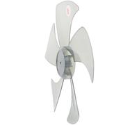 Operitacx Aspas del Ventilador de 13.78 Pulgadas de Plástico Resistentes y Ligeras para Ventilador de Piso 5 Hojas, Accesorio Adecuado para Celebración Verano