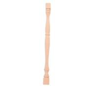 Operitacx Balaustre De Madera Maciza Postes Decorativos para Escalera y Gabinete Balaustre Sin Pintar para Muebles para Interiores De Hogar